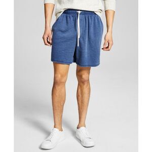 And Now This Men's Regular-Fit French Terry Denim Shorts small